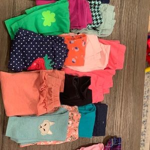 16 pairs of 18 month pants jack &cat Carter Macy